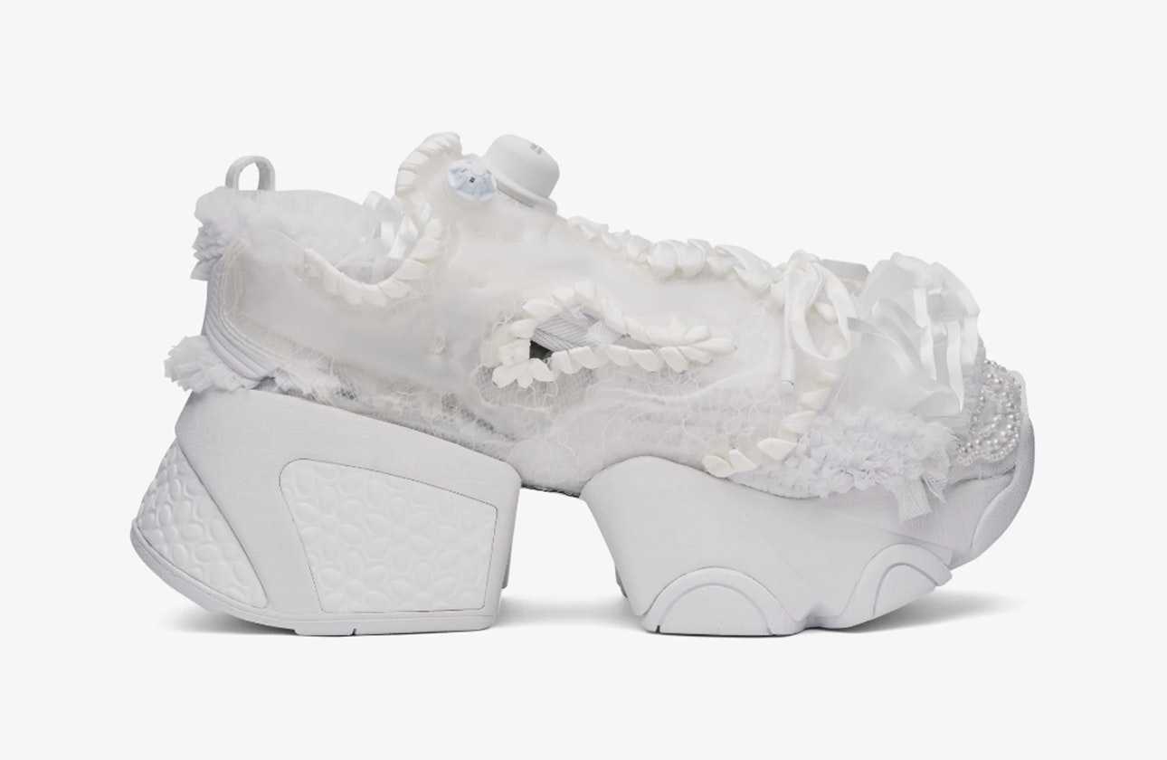 Noir Kei Ninomiya x Reebok Lace Pumpumpump "White"