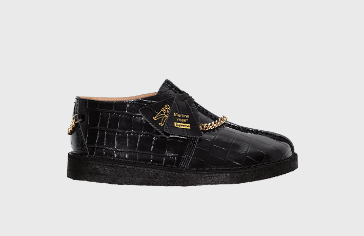 Martine Rose x Supreme x Clarks Originals Desert Trek "Vintage Black"