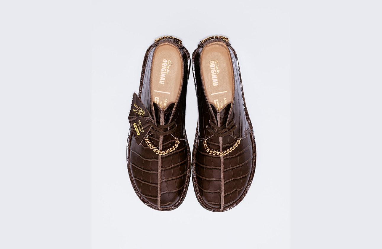 Martine Rose x Supreme x Clarks Originals Desert Trek "Vintage Brown"