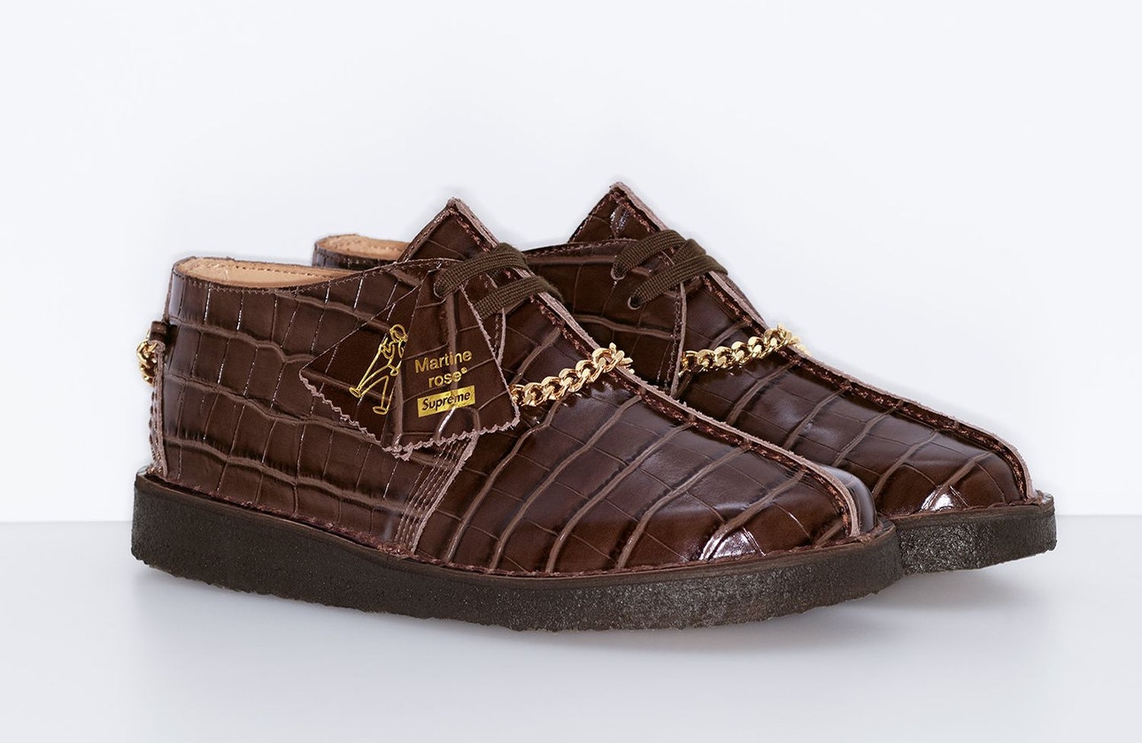 Supreme x clarks cheap