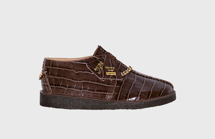Martine Rose x Supreme x Clarks Originals Desert Trek "Vintage Brown"
