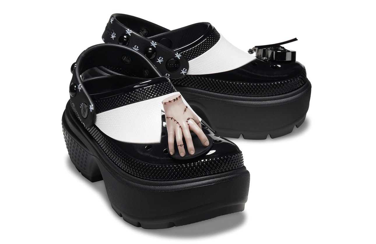 Wednesday x Crocs Stomp Clog "Black"
