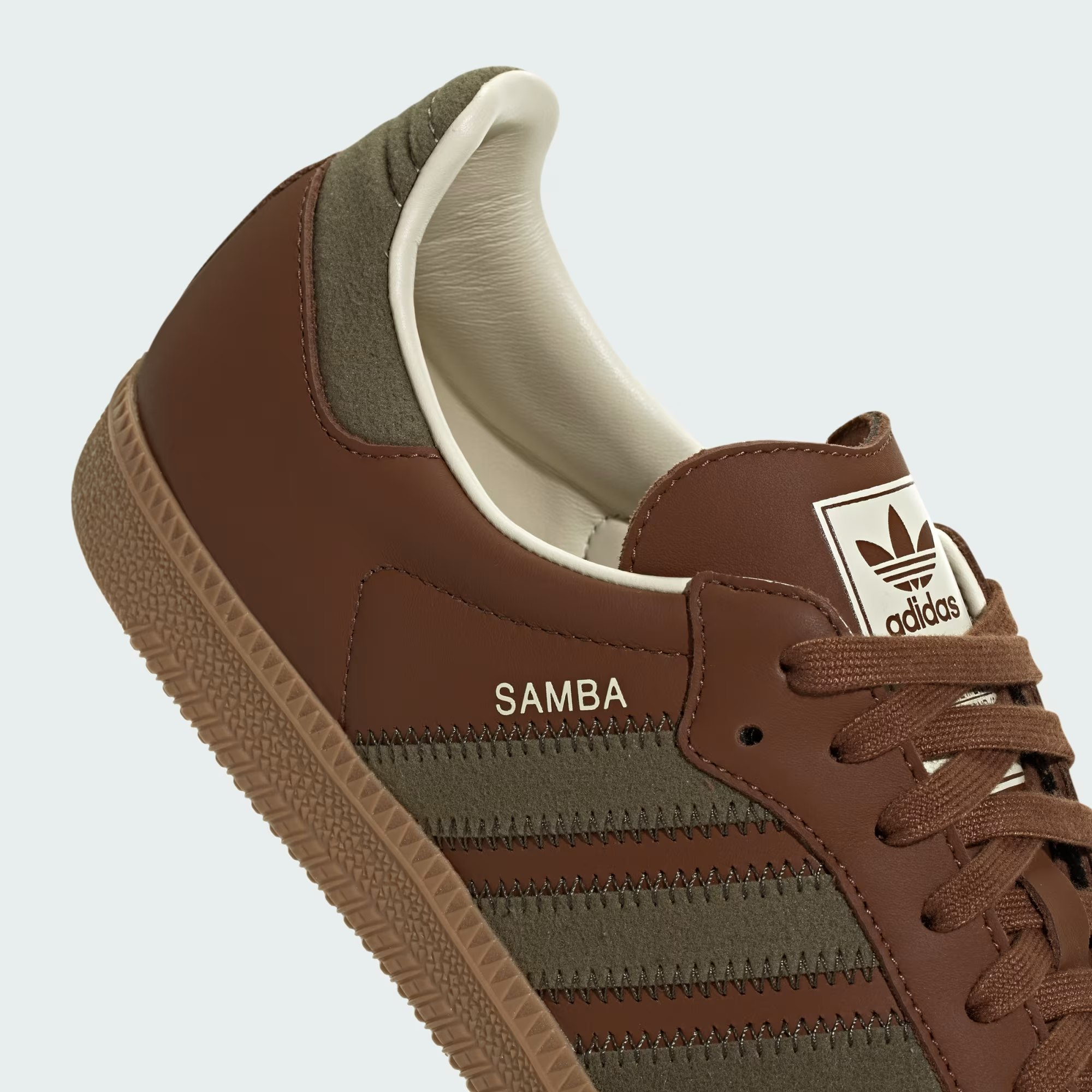 Adidas samba 85 vintage brown online