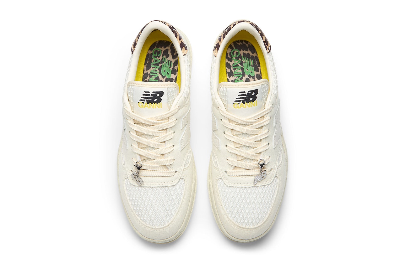 GANNI x New Balance T500 "Leopard"