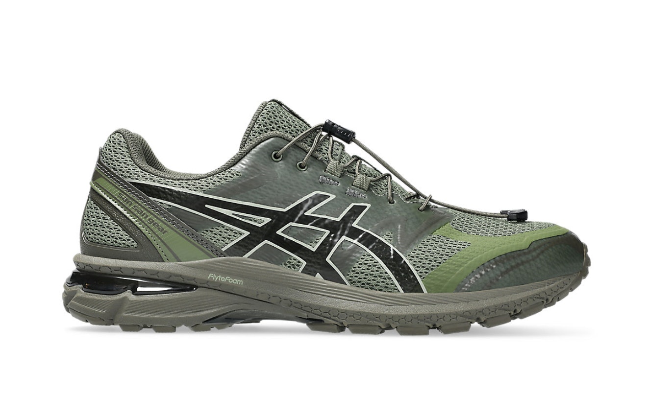 San San Gear x Asics Gel-Terrain "Bronze Green"