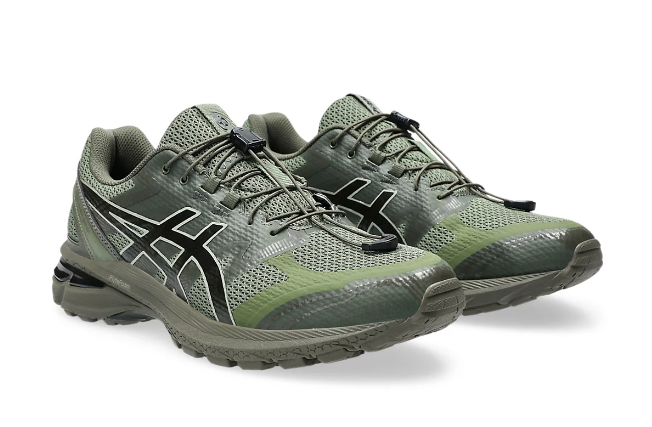 San San Gear x Asics Gel-Terrain "Bronze Green"