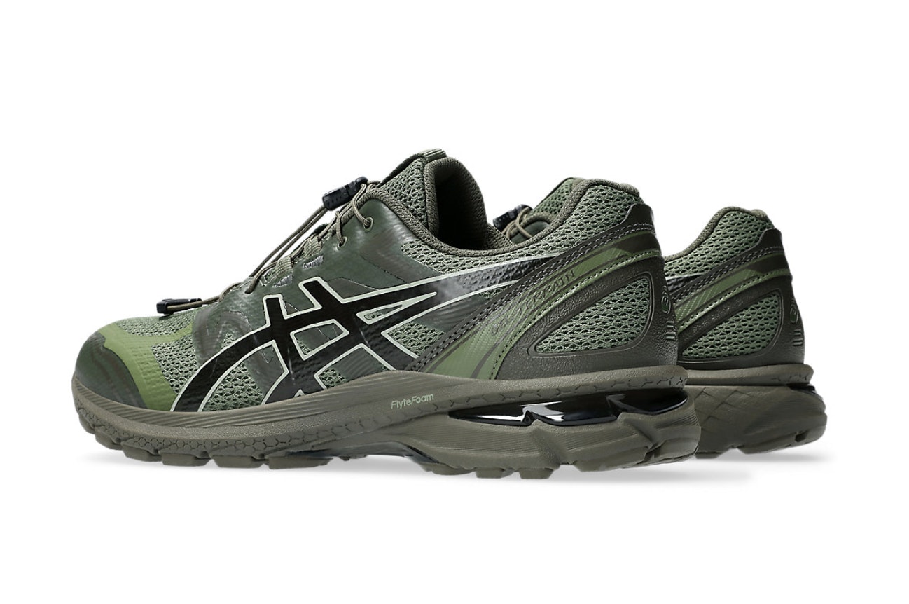San San Gear x Asics Gel-Terrain "Bronze Green"