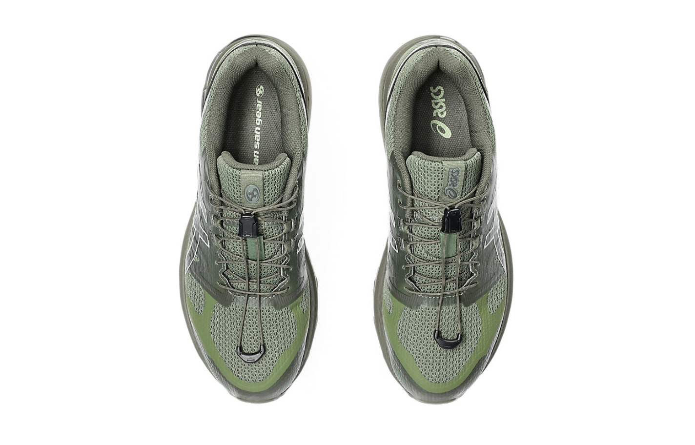 San San Gear x Asics Gel-Terrain "Bronze Green"
