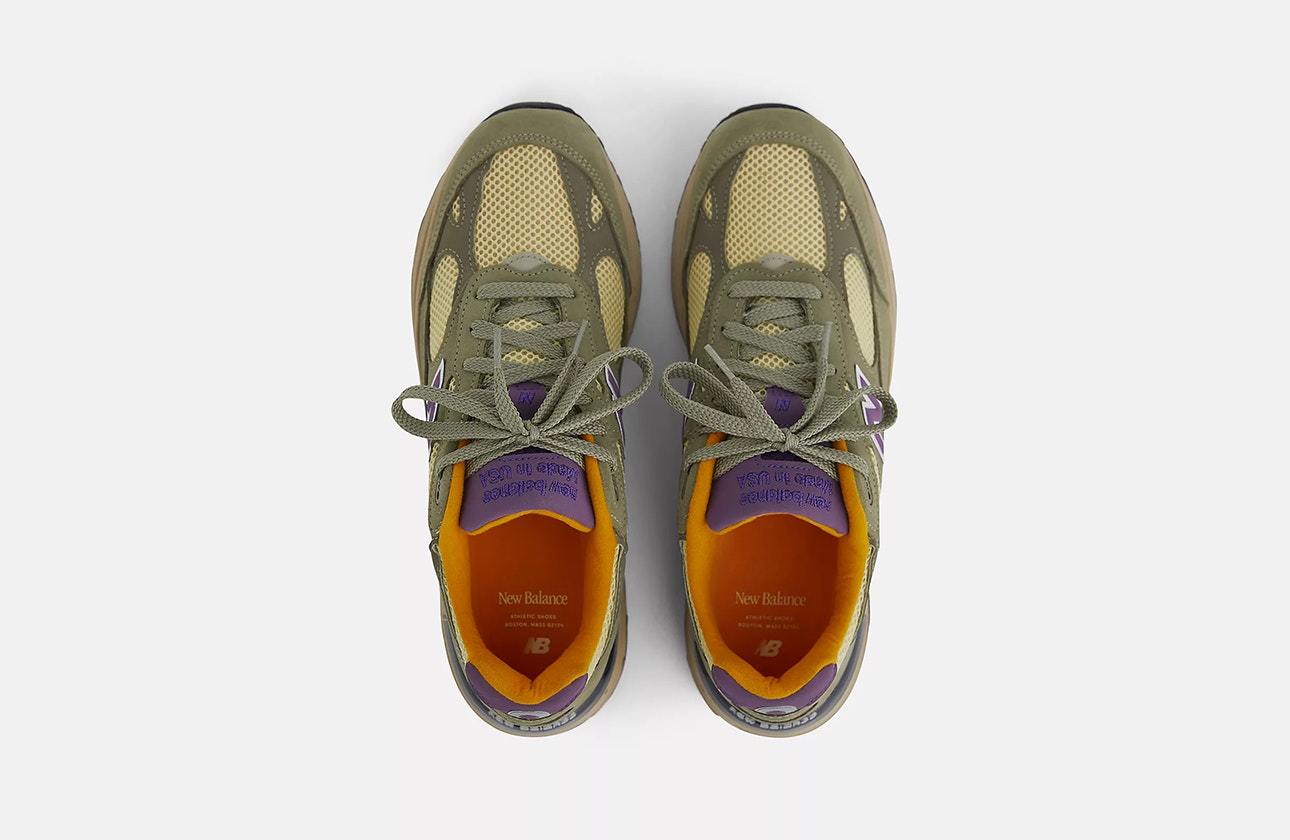 New Balance 993 "Made in USA" (Olive Leaf)