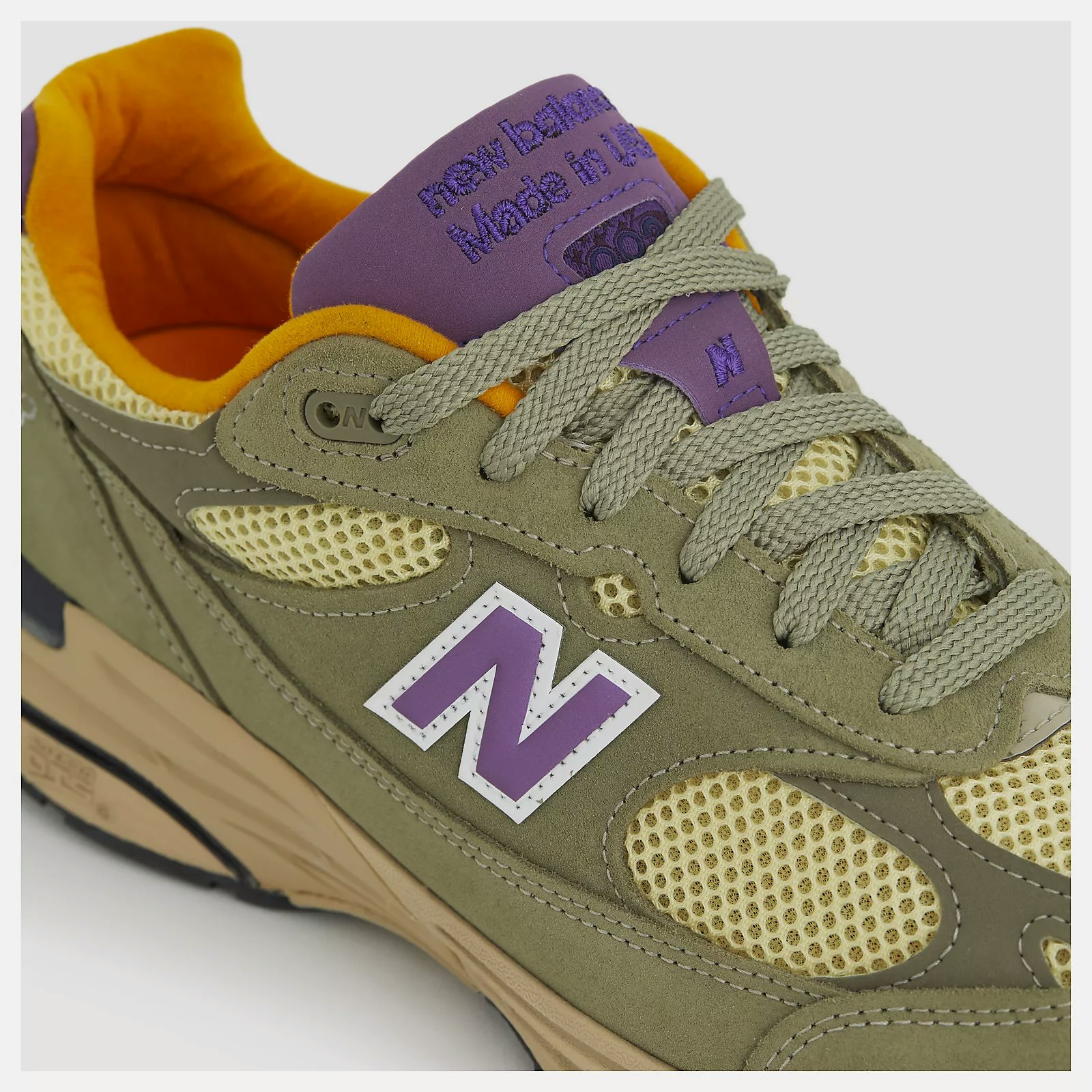 New Balance 993 "Made in USA" (Olive Leaf)