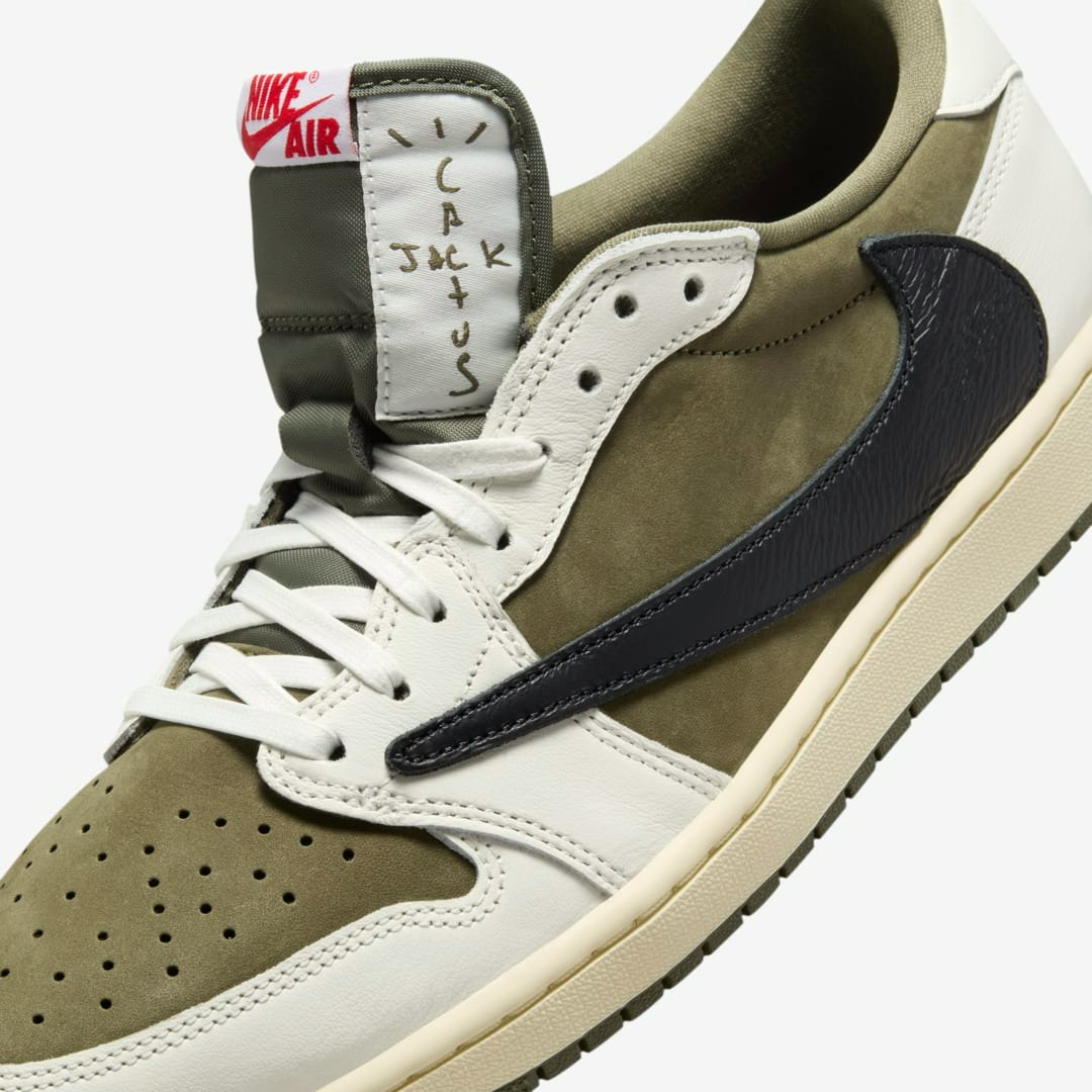Travis Scott x Air Jordan 1 Low OG "Medium Olive"