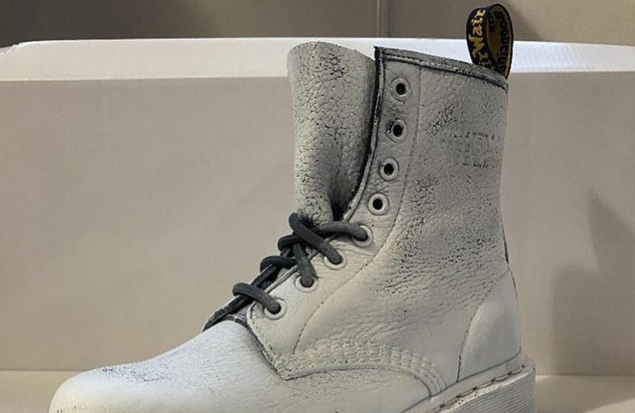 Maison Margiela x Dr. Martens 1460 "Dusty White"