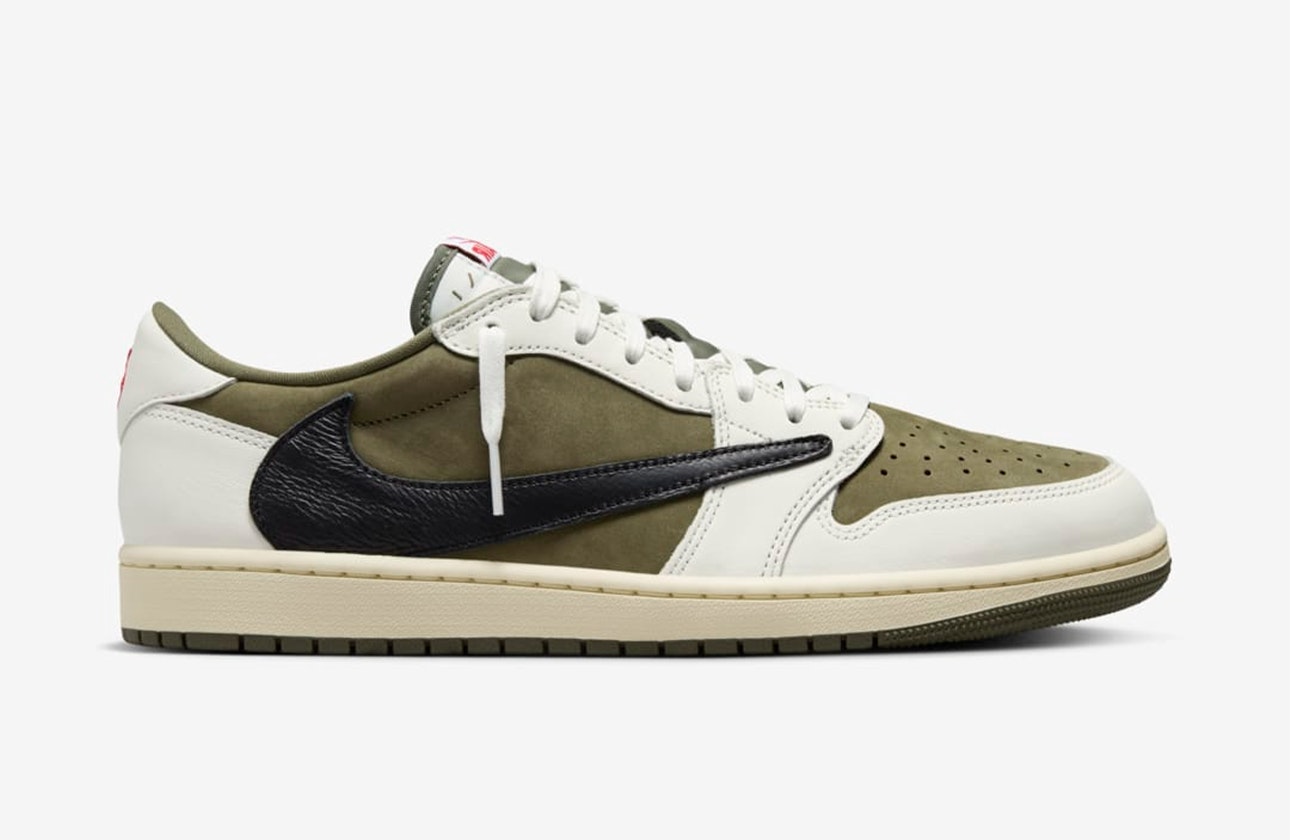 Travis Scott x Air Jordan 1 Low OG "Medium Olive"