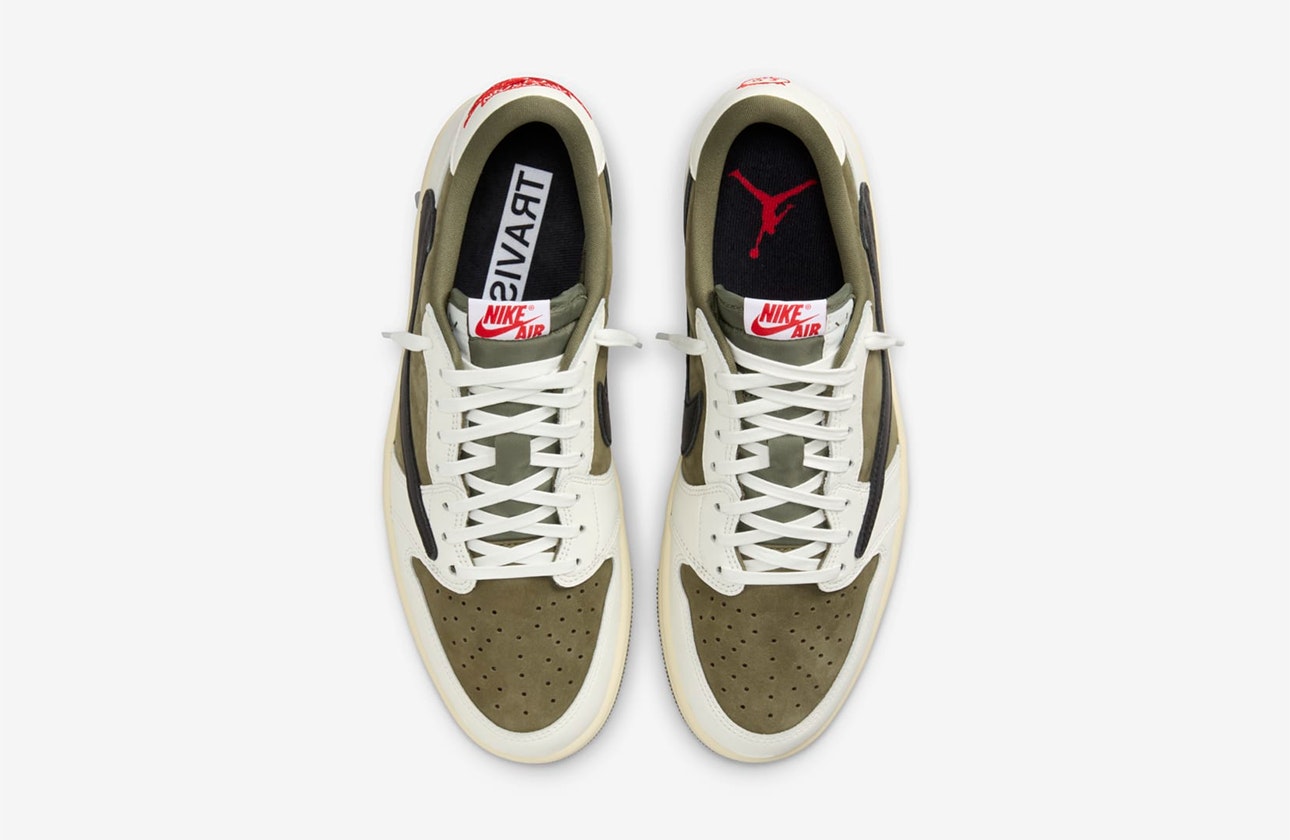 Travis Scott x Air Jordan 1 Low OG "Medium Olive"