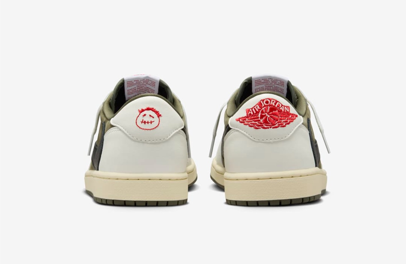 Travis Scott x Air Jordan 1 Low OG "Medium Olive"