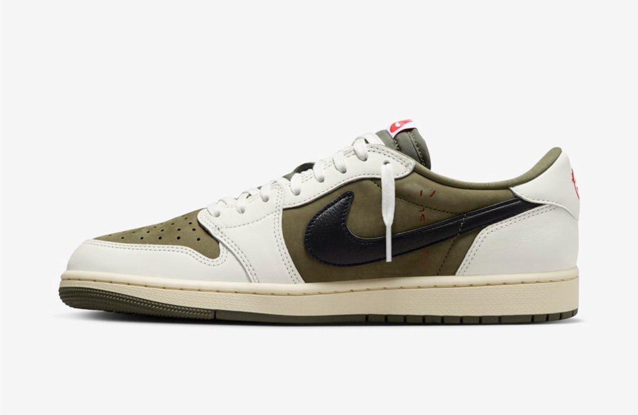 Travis Scott x Air Jordan 1 Low OG "Medium Olive"