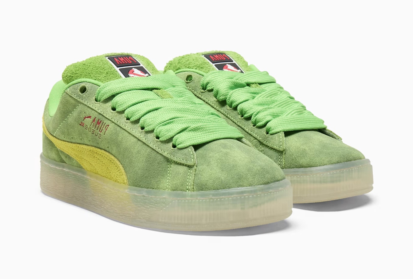 Ghostbusters x Puma Suede XL "Slimer"