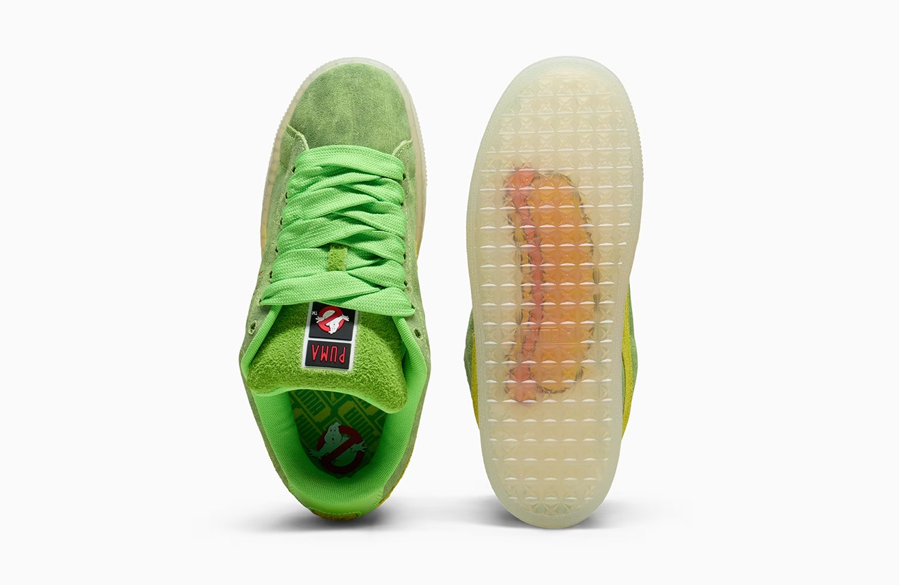 Ghostbusters x Puma Suede XL "Slimer"