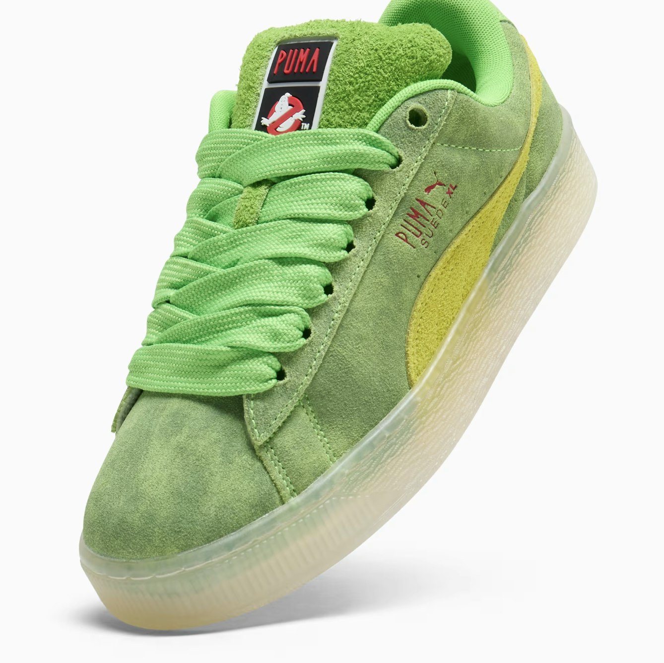 Ghostbusters x Puma Suede XL "Slimer"