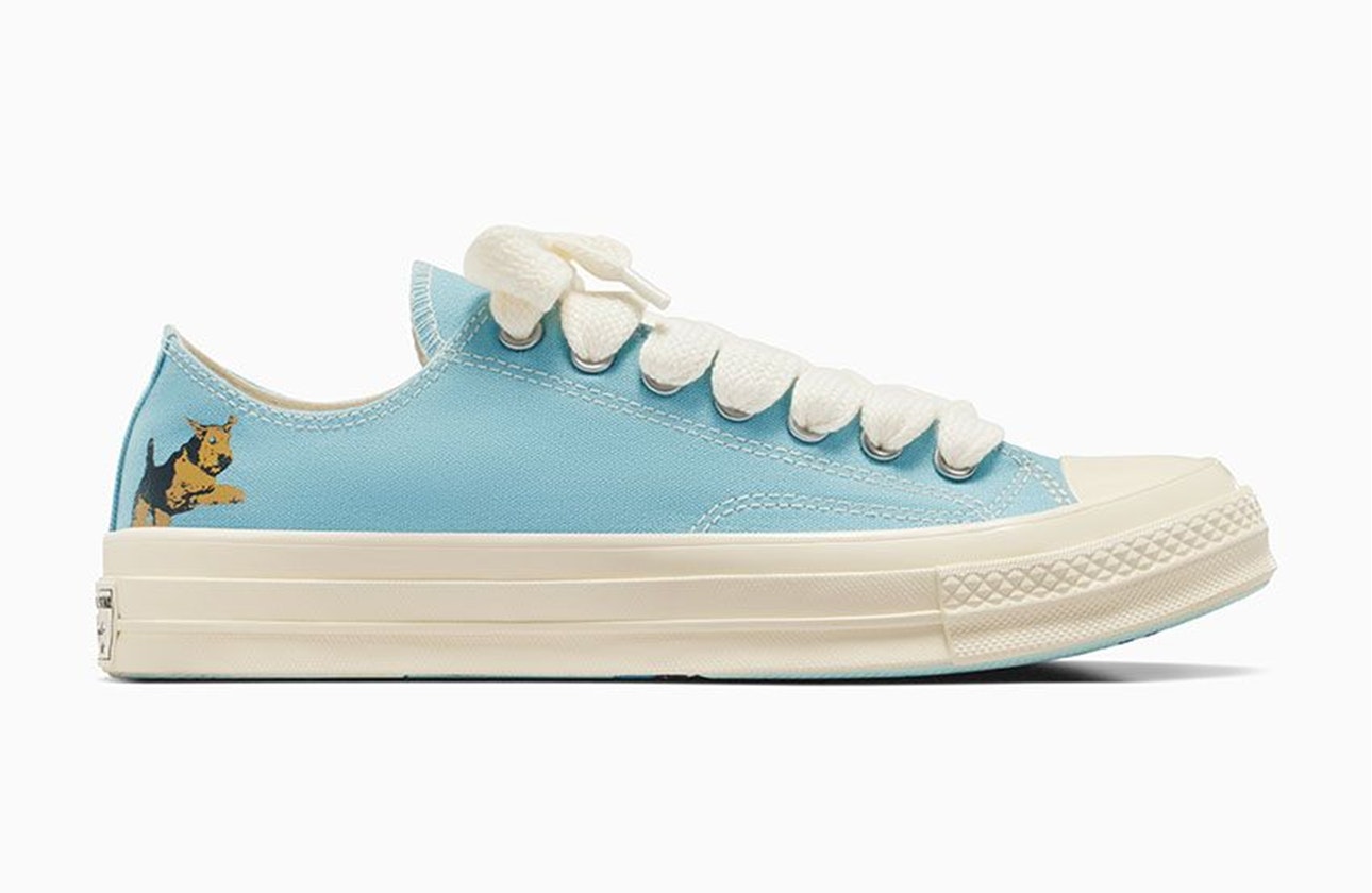 GOLF le FLEUR x Converse Chuck 70 Low "Darryl" (Milky Blue)