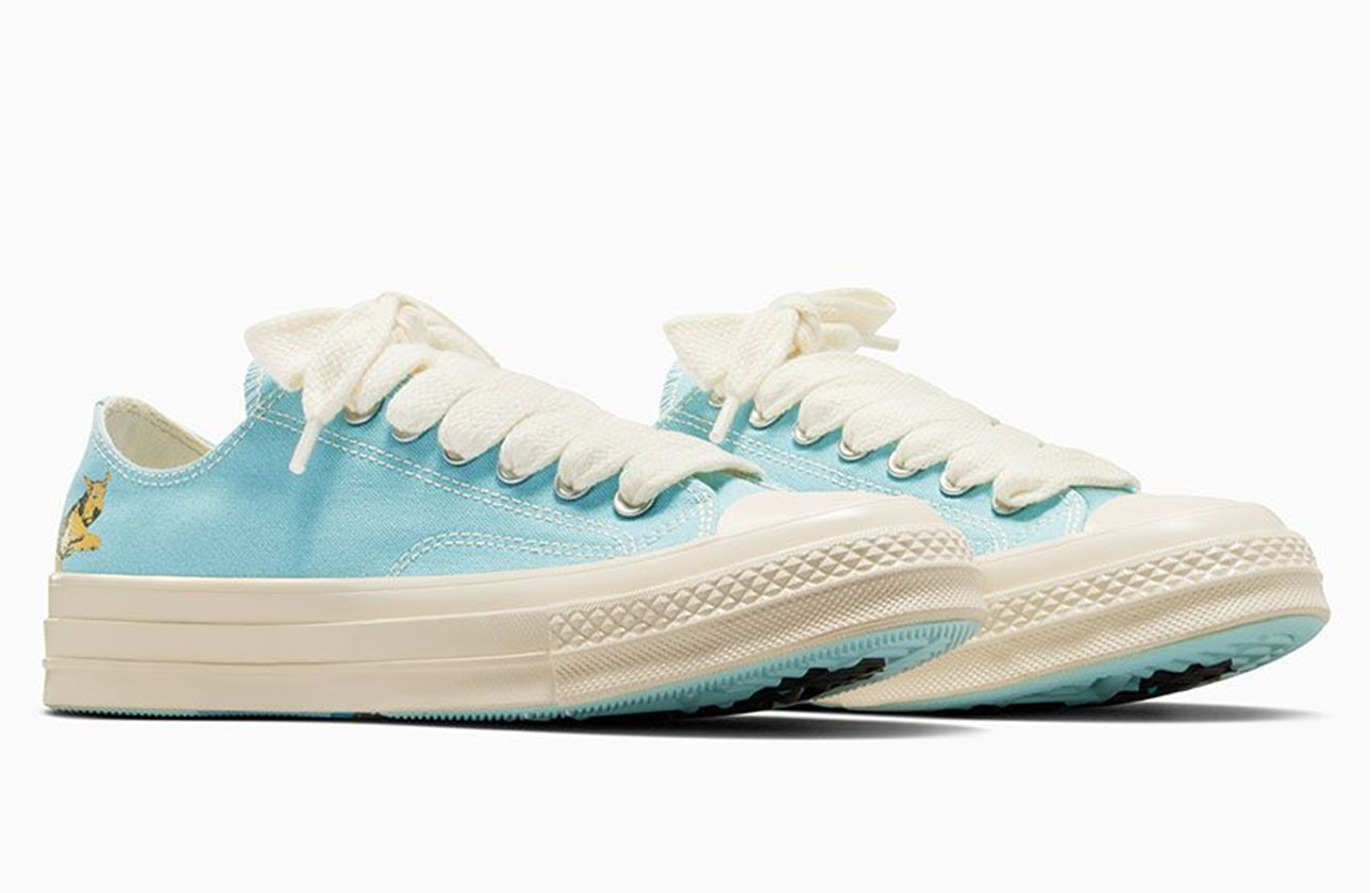 GOLF le FLEUR x Converse Chuck 70 Low "Darryl" (Milky Blue)