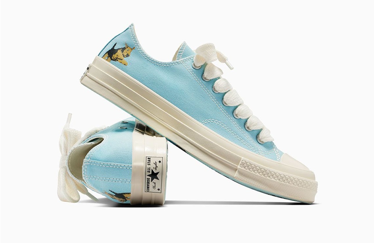 GOLF le FLEUR x Converse Chuck 70 Low "Darryl" (Milky Blue)