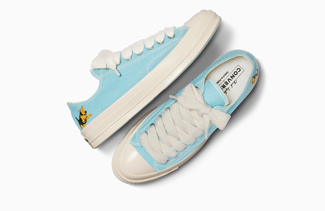 GOLF le FLEUR x Converse Chuck 70 Low "Darryl" (Milky Blue)