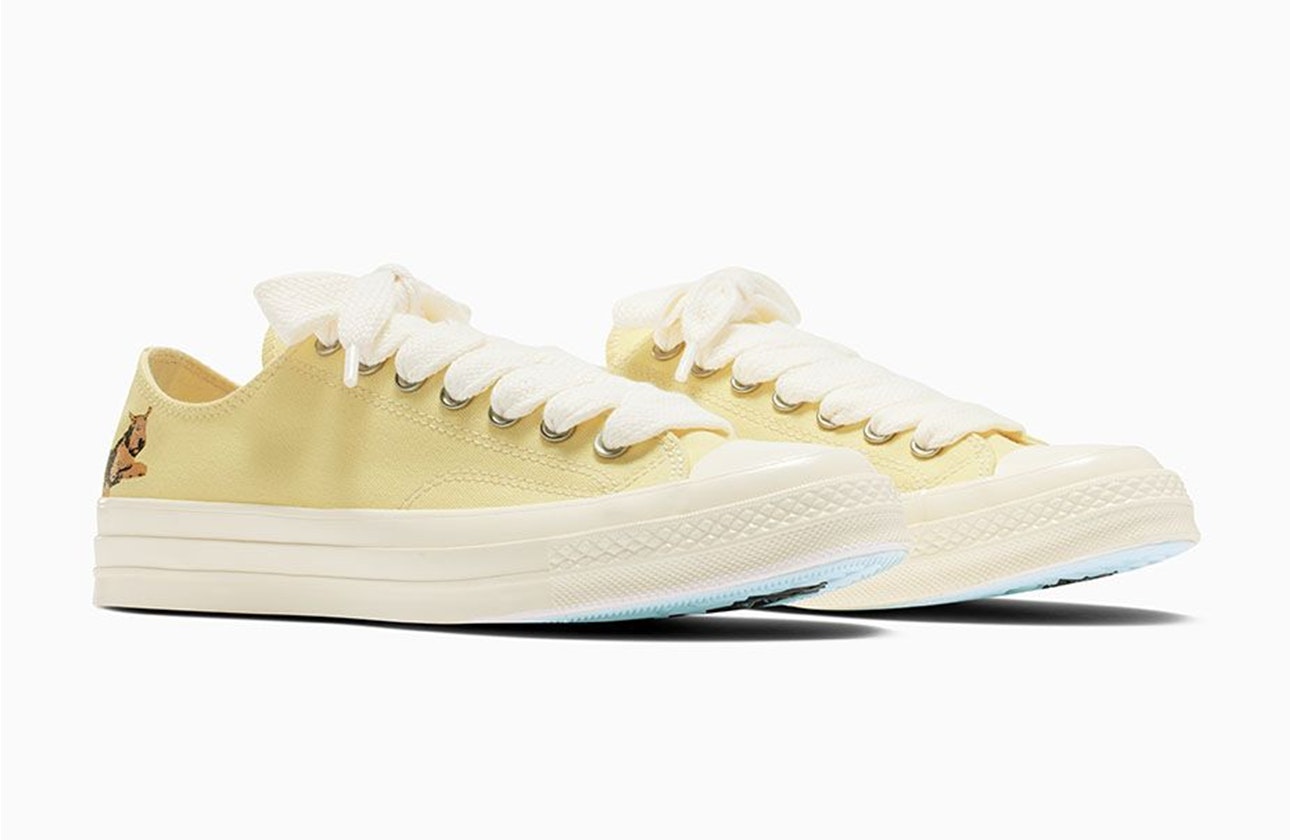 GOLF le FLEUR x Converse Chuck 70 Low "Darryl" (Lemon Meringue)