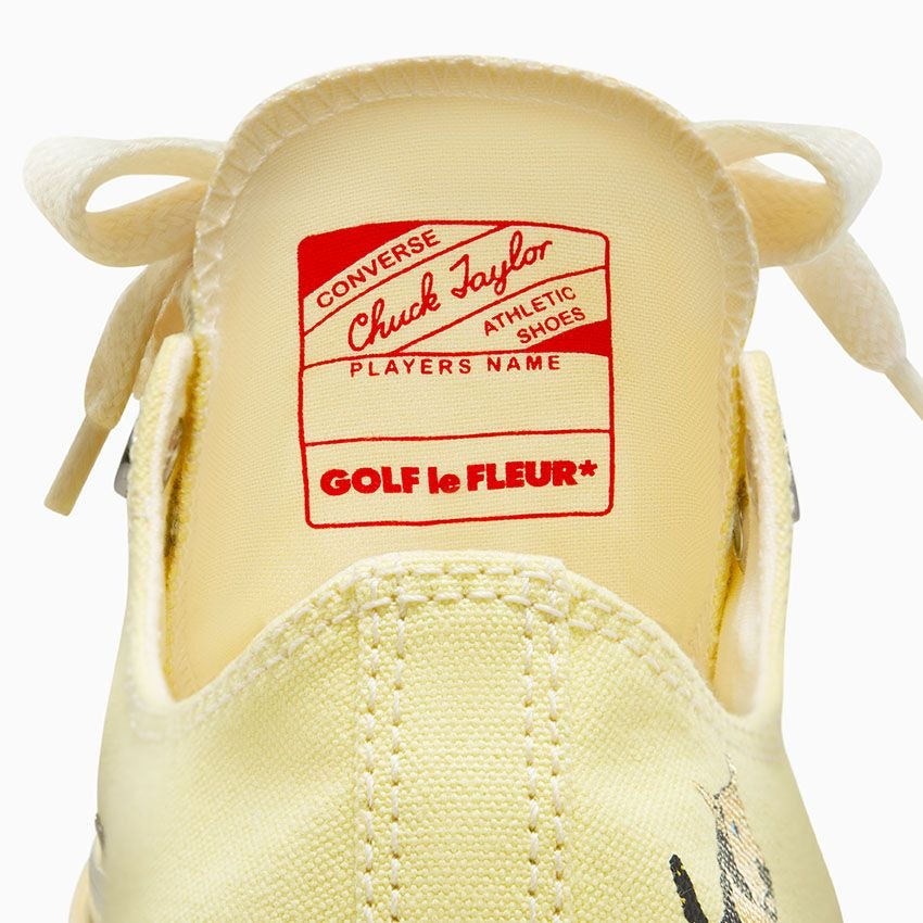 GOLF le FLEUR x Converse Chuck 70 Low "Darryl" (Lemon Meringue)