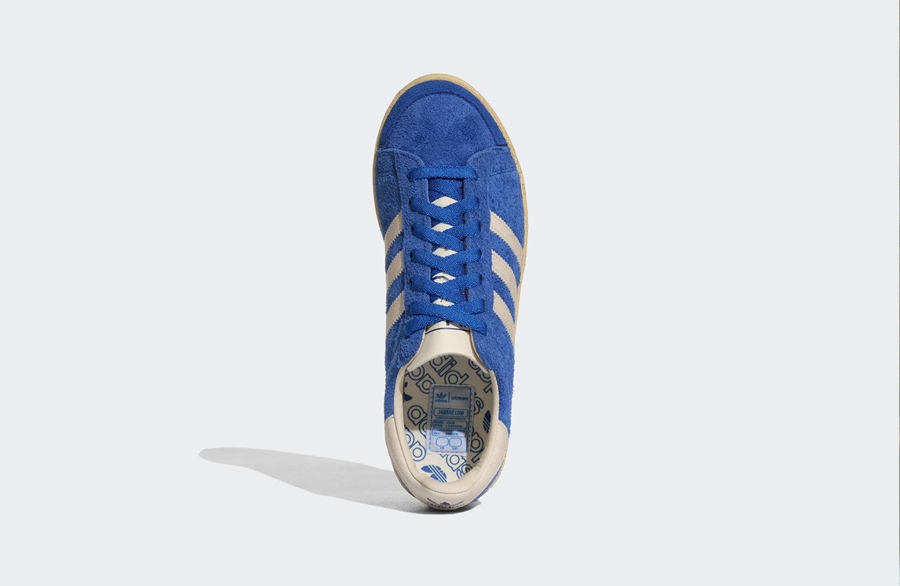 atmos x adidas Jabbar Low "Trace Blue"