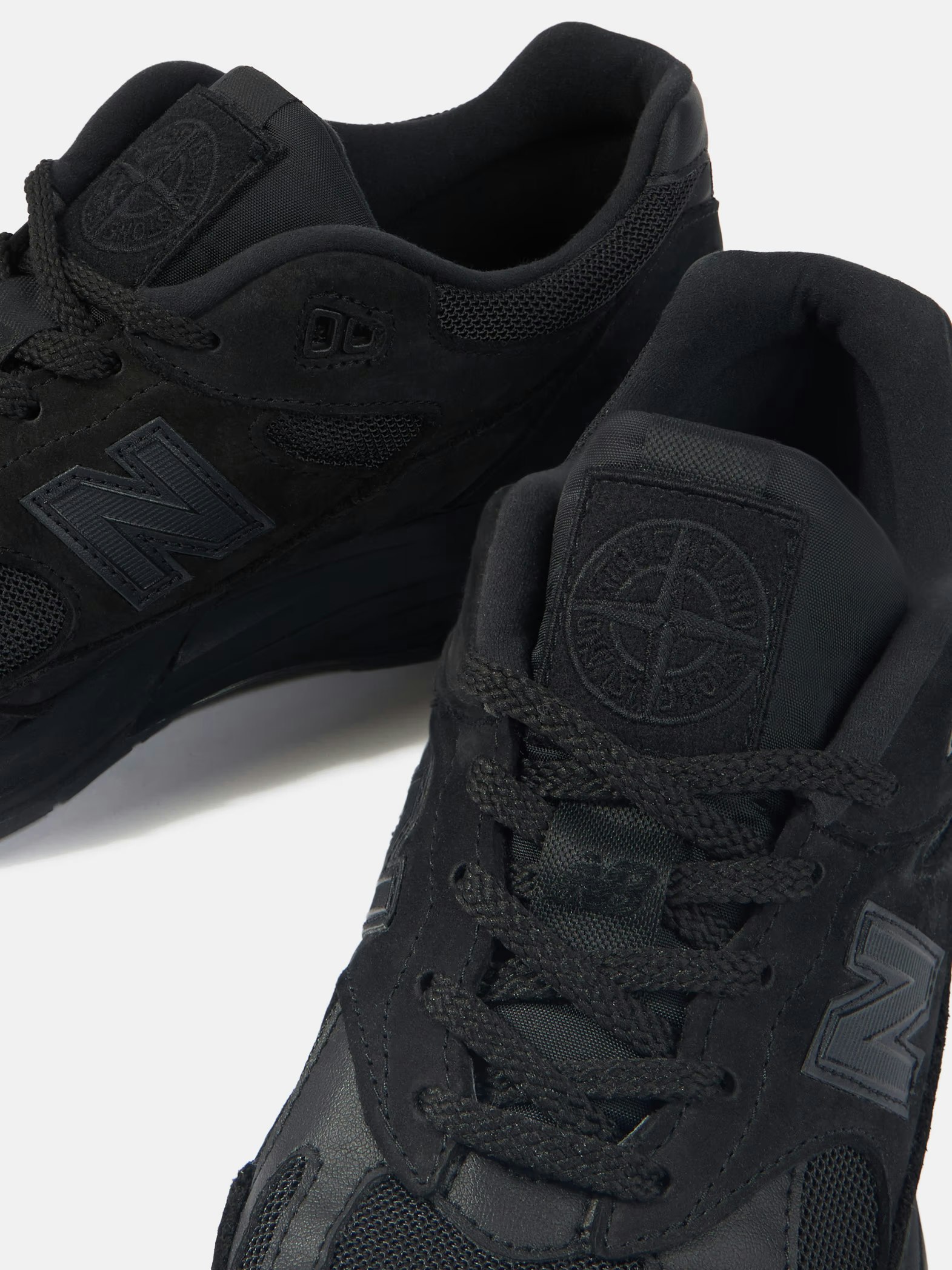 Stone Island x New Balance 991v2 "Ghost Pack" (Black)