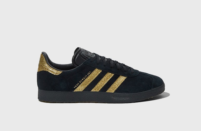 The Flower Shop NYC x adidas Gazelle "Black/Gold" The Flower Shop NYC x adidas Gazelle "Black/Gold"