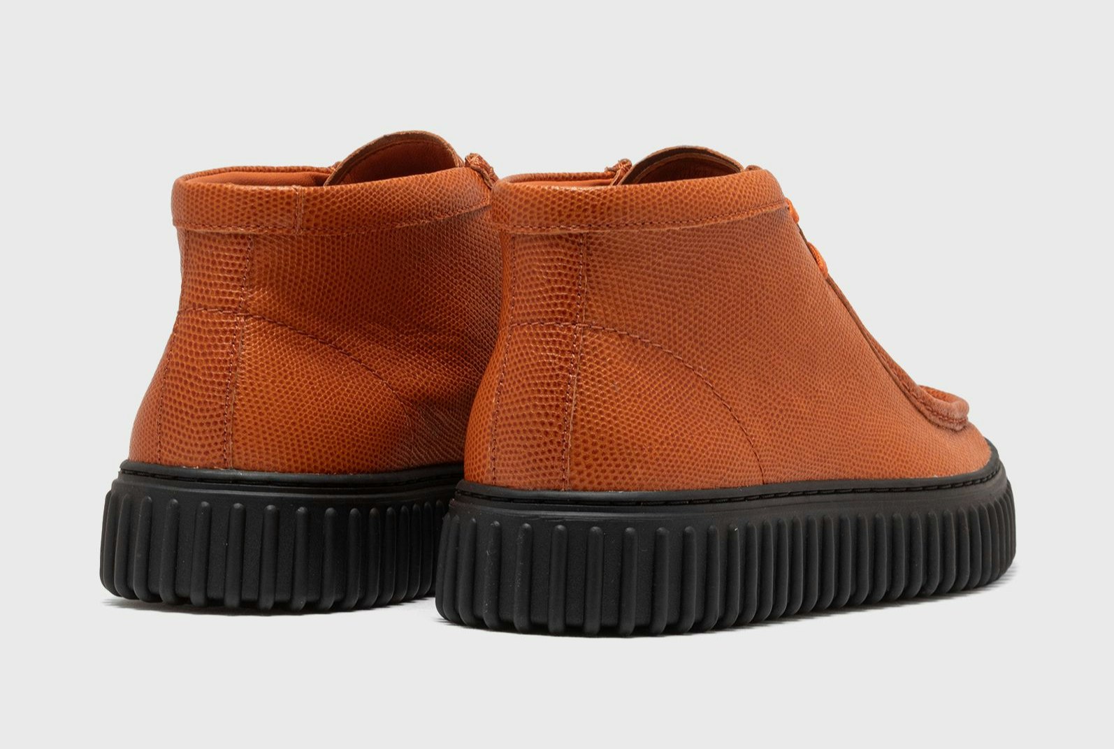 Martine Rose x Pleasures x Clarks Originals Cur Torhill Hi "Orange Int Lea"