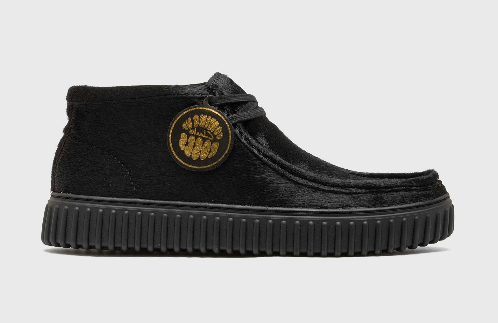 Martine Rose x Pleasures x Clarks Originals Cur Torhill Hi "Black Int Lea"