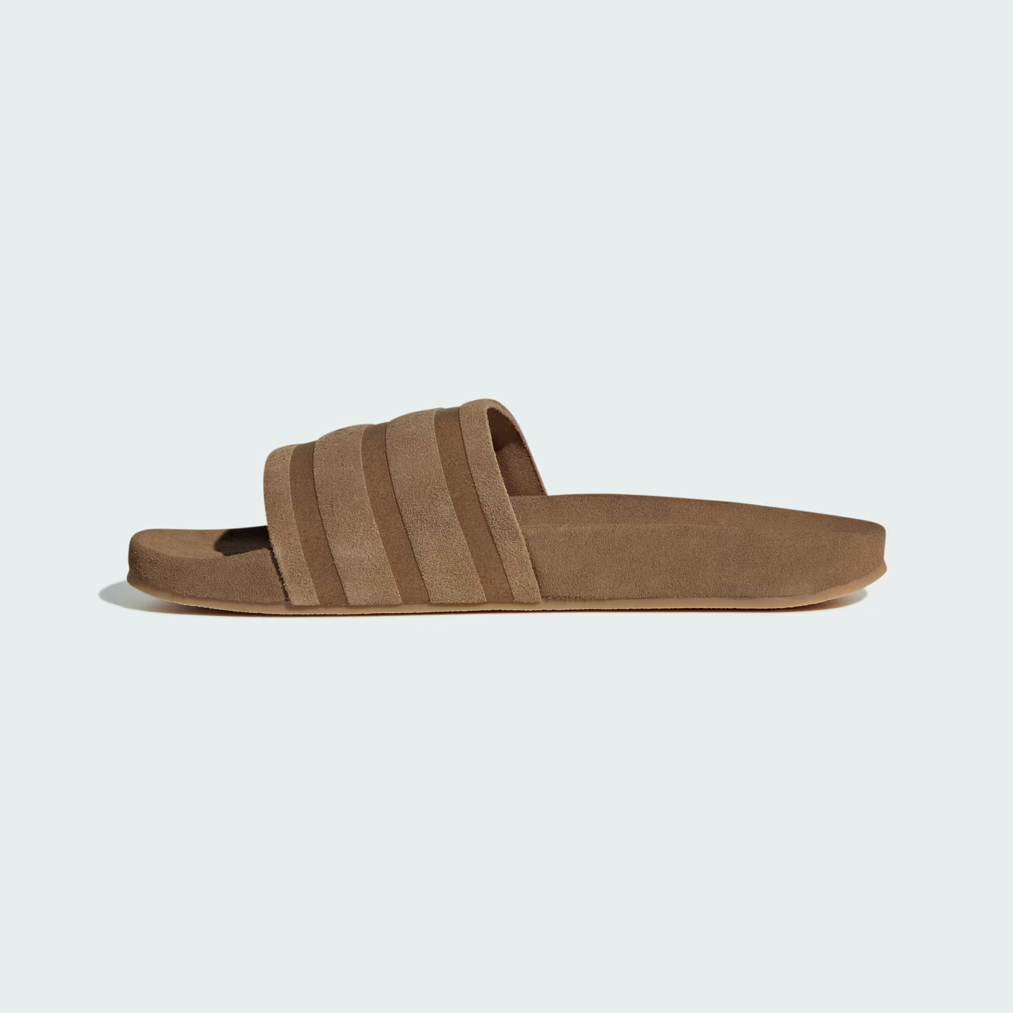 adidas Suede Adilette "Desert Brown"