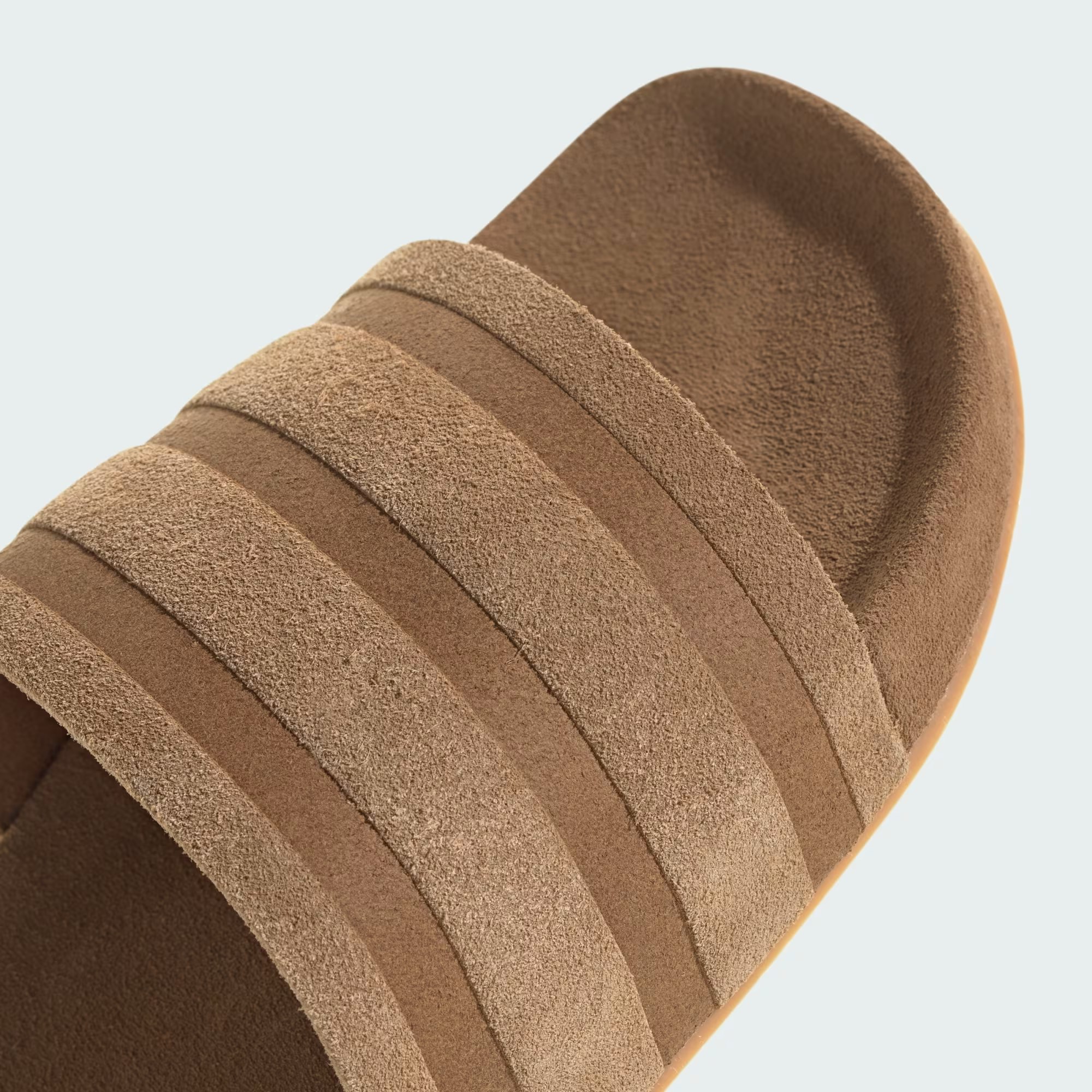 adidas Suede Adilette "Desert Brown"
