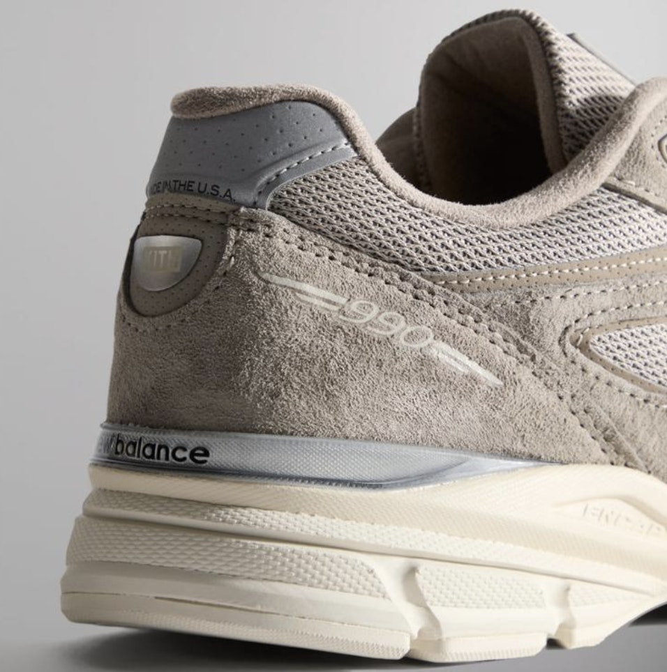 Kith x New Balance 990v4 "Moonrock"