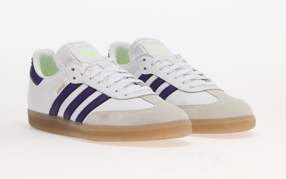 Lionel Messi x adidas Samba "Purple"