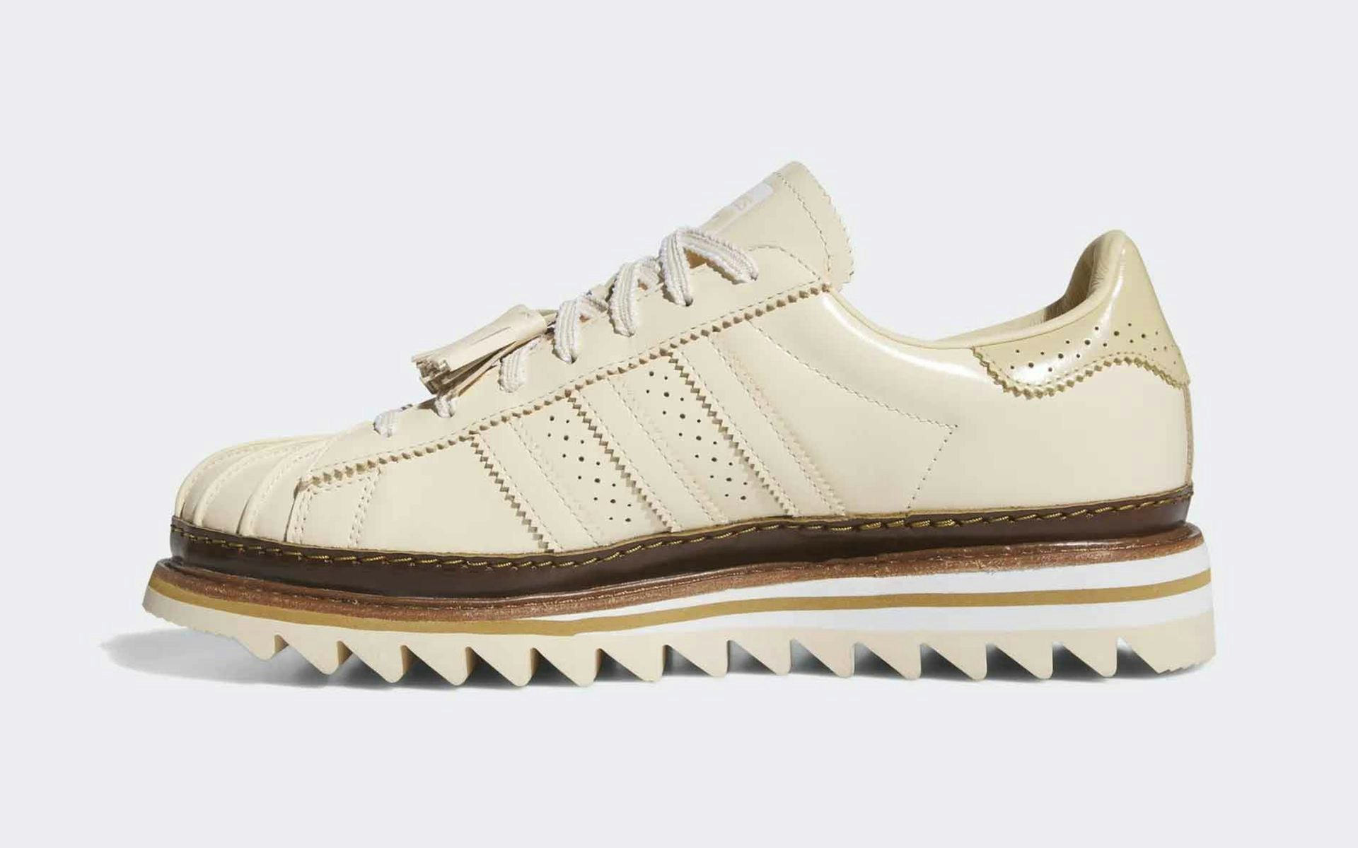 CLOT x adidas Superstar "Milky Tea"