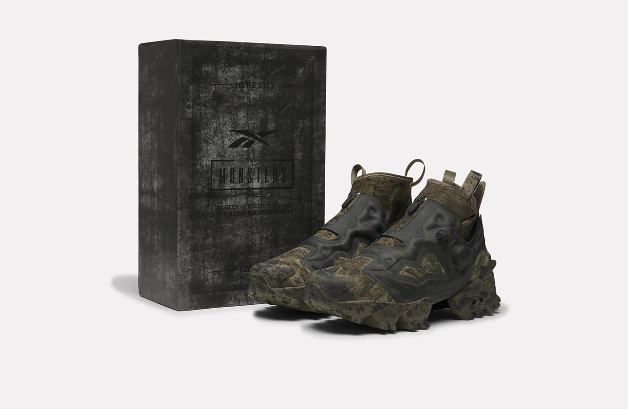 Universal Monsters x Reebok Instapump Fury 94 "Creature From the Black Lagoon"