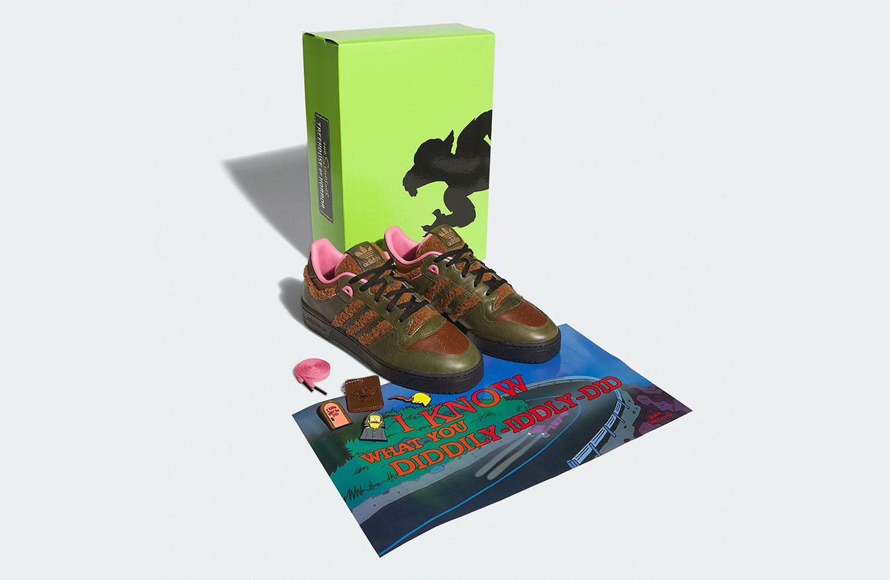 The Simpsons x adidas Rivalry Low "Werewolf Flanders"