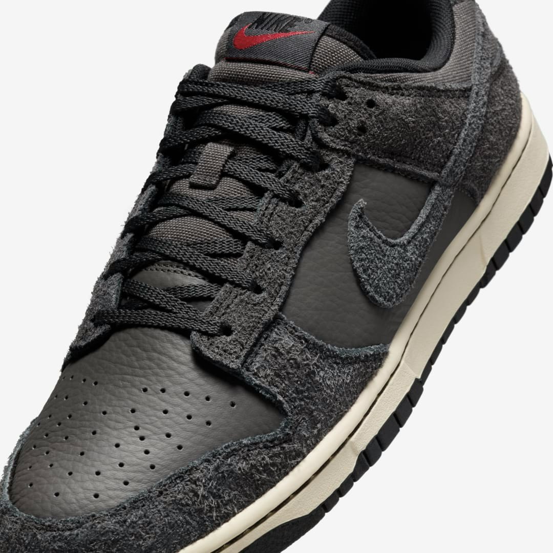Nike Dunk Low PRM "Shaggy Suede" (Off-Noir)