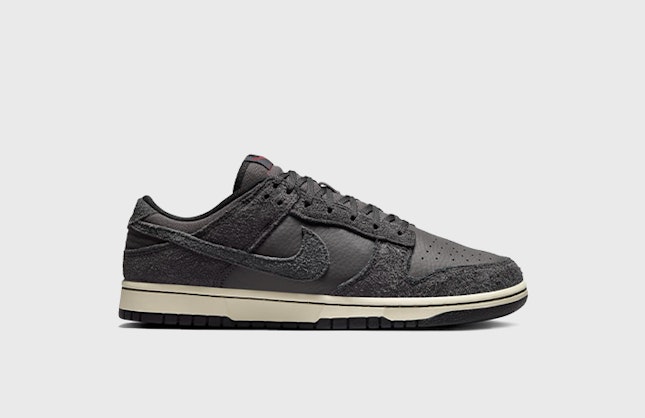 Nike Dunk Low PRM "Shaggy Suede" (Off-Noir)