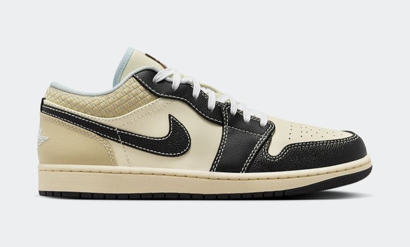 Air Jordan 1 Low SE "Black Muslin"