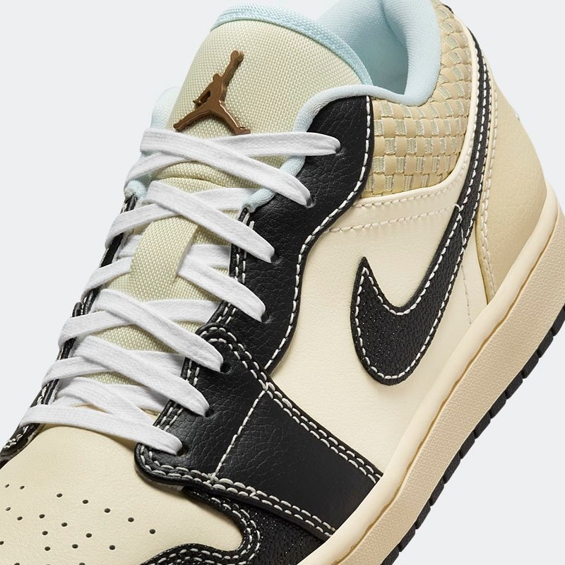 Air Jordan 1 Low SE "Black Muslin"