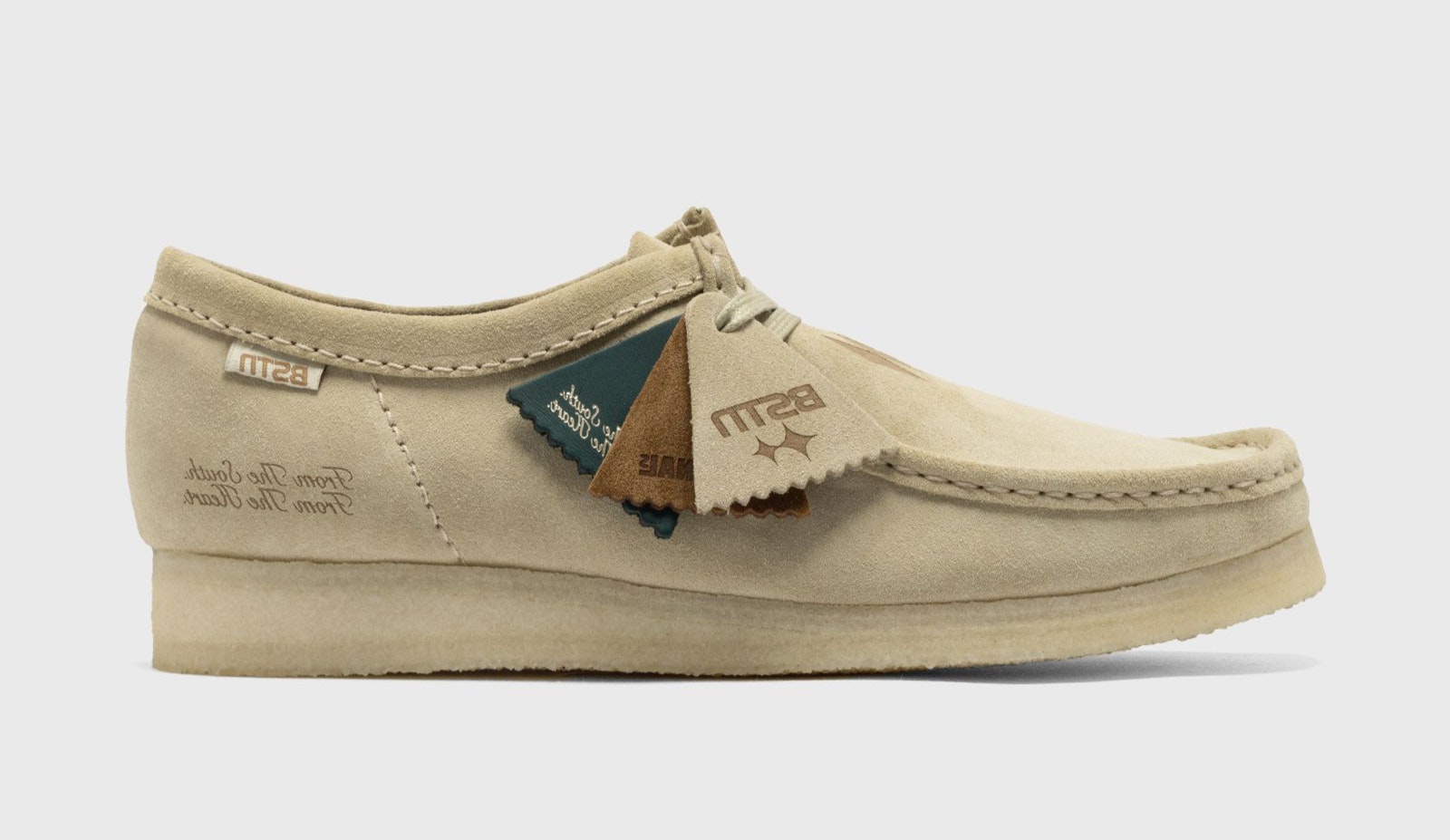 BSTN x Clarks Wallabee Low "Maple Interest"