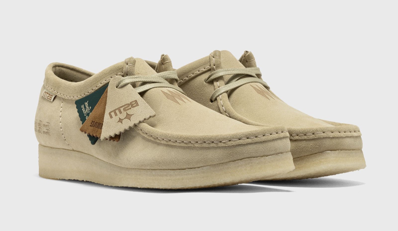 BSTN x Clarks Wallabee Low "Maple Interest"