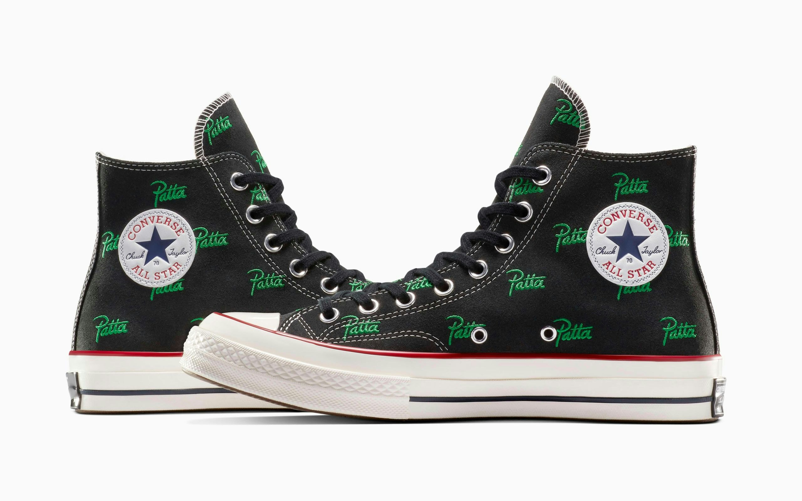 Patta x Converse Chuck 70 "Mini Logo" (Black)