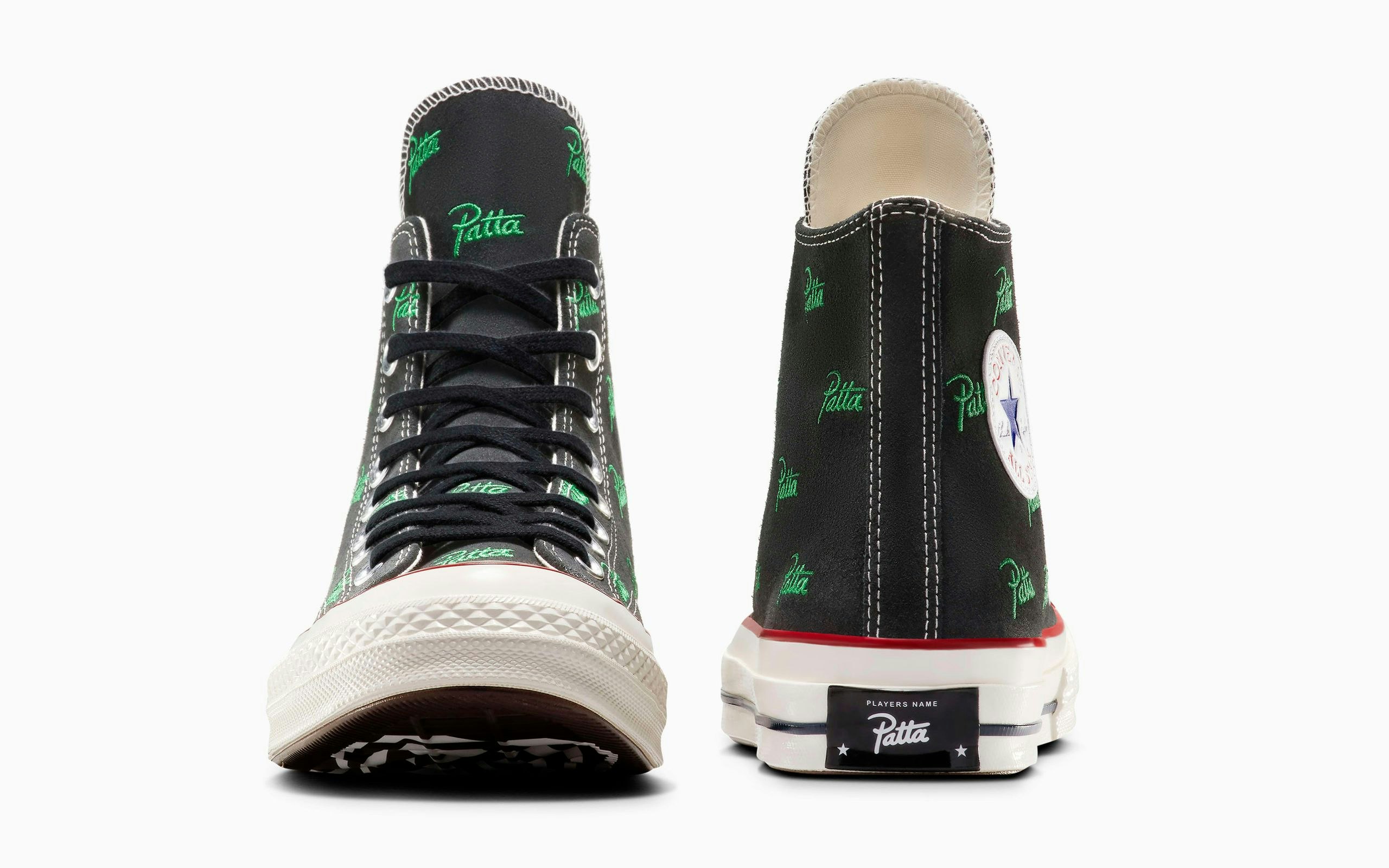 Patta x Converse Chuck 70 "Mini Logo" (Black)