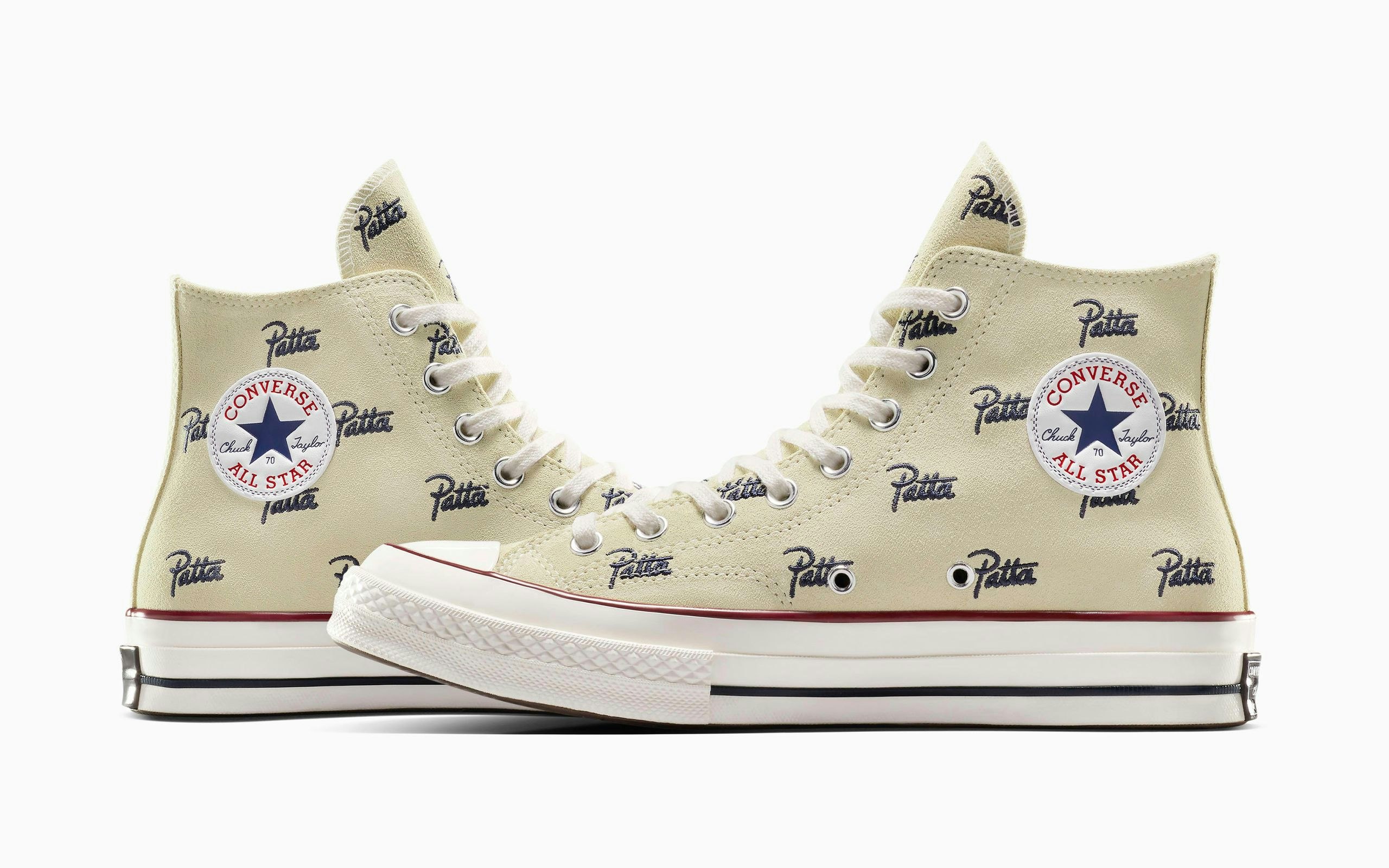 Patta x Converse Chuck 70 "Mini Logo" (Egret)